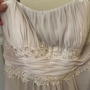 Wedding dress - strapless